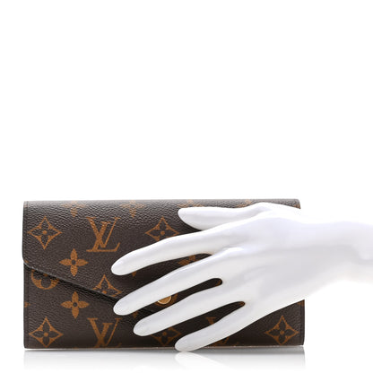 Louis Vuitton Monogram Sarah Wallet NM 2 of 9
