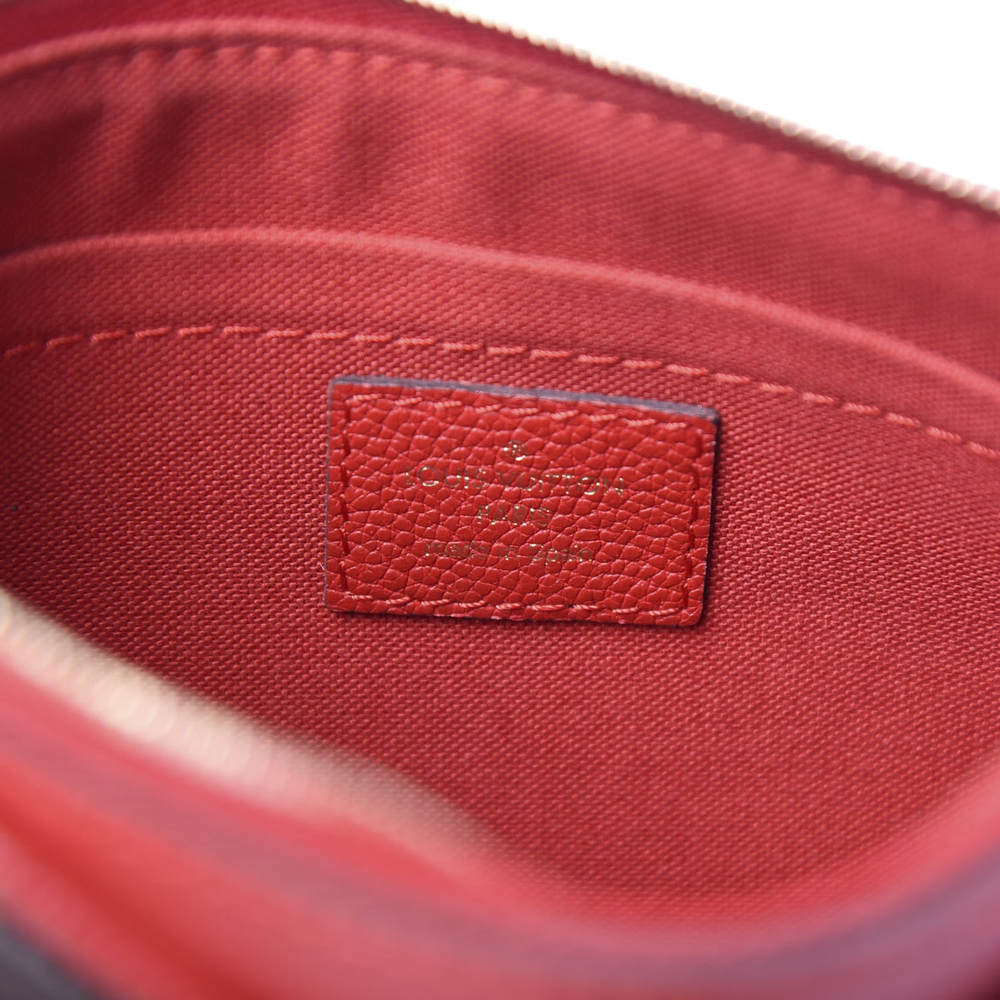 Monogram Pallas Clutch Cherry