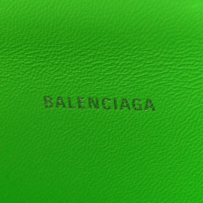 Balenciaga Shiny Box Calfskin Hourglass Top Handle Bag XS Acid Green 6 of 13