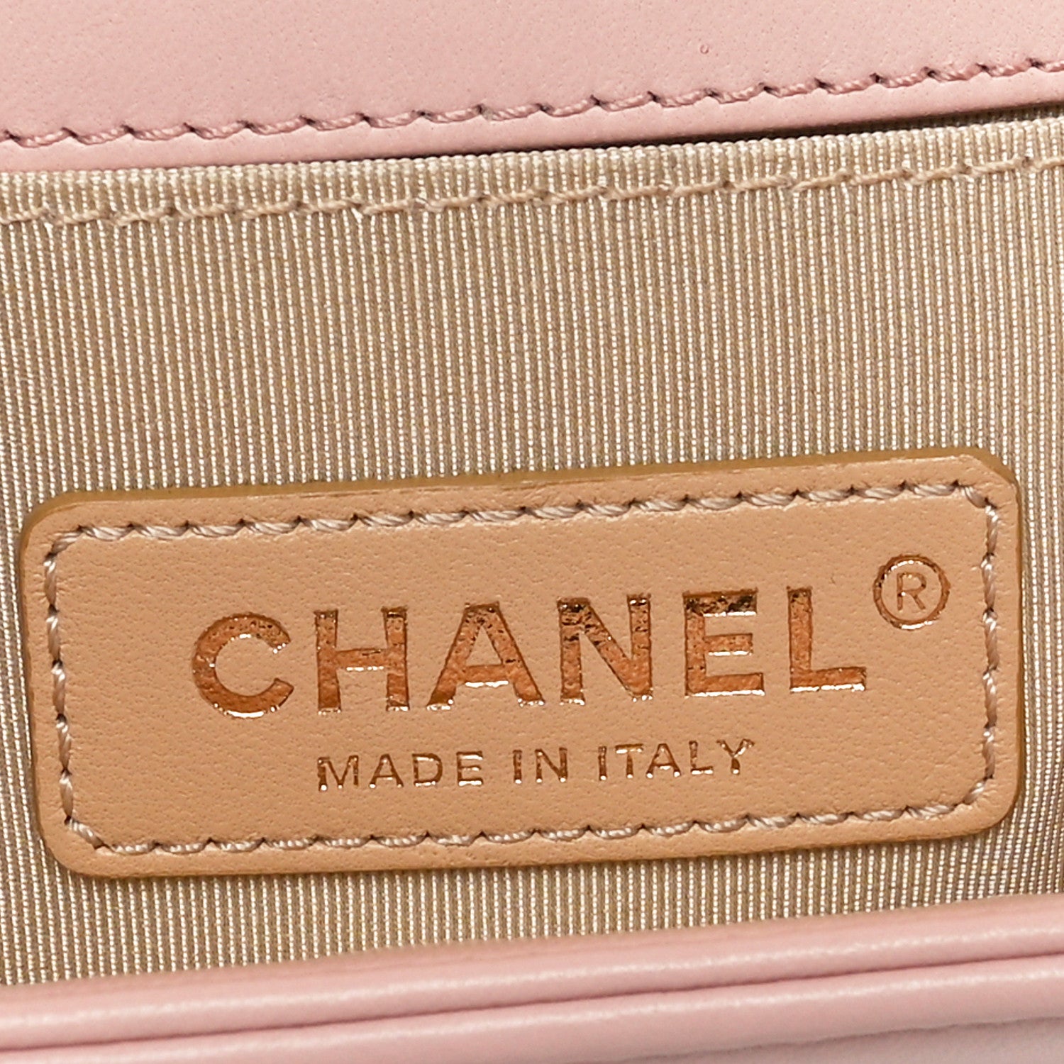 Chanel Lambskin Quilted Small Chain Around Boy Flap Pink 6 of 10