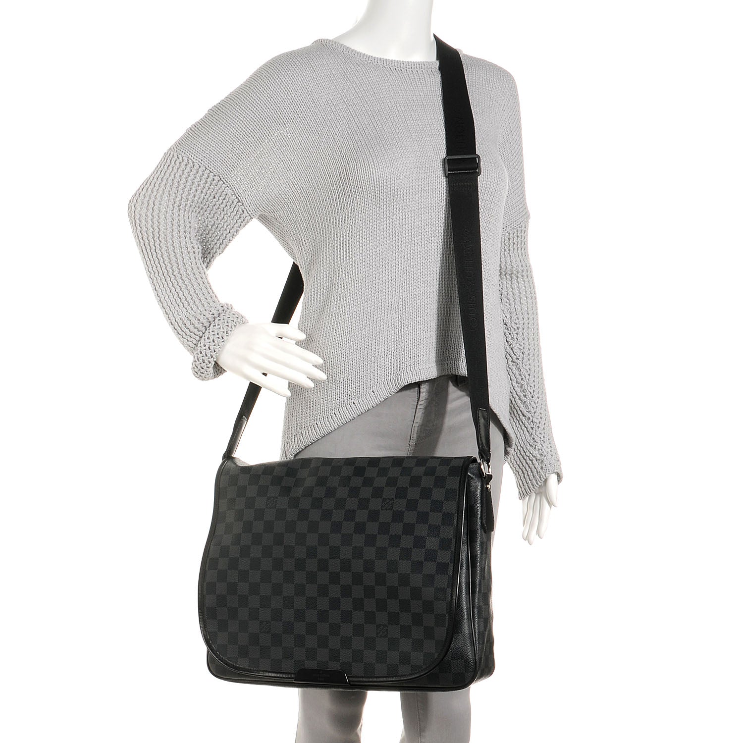 Louis Vuitton Damier Graphite Daniel MM 2 of 7