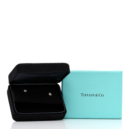 Tiffany 18K Yellow Gold Diamond .32ctw Elsa Peretti Diamonds By The Yard Earrings 5 of 5