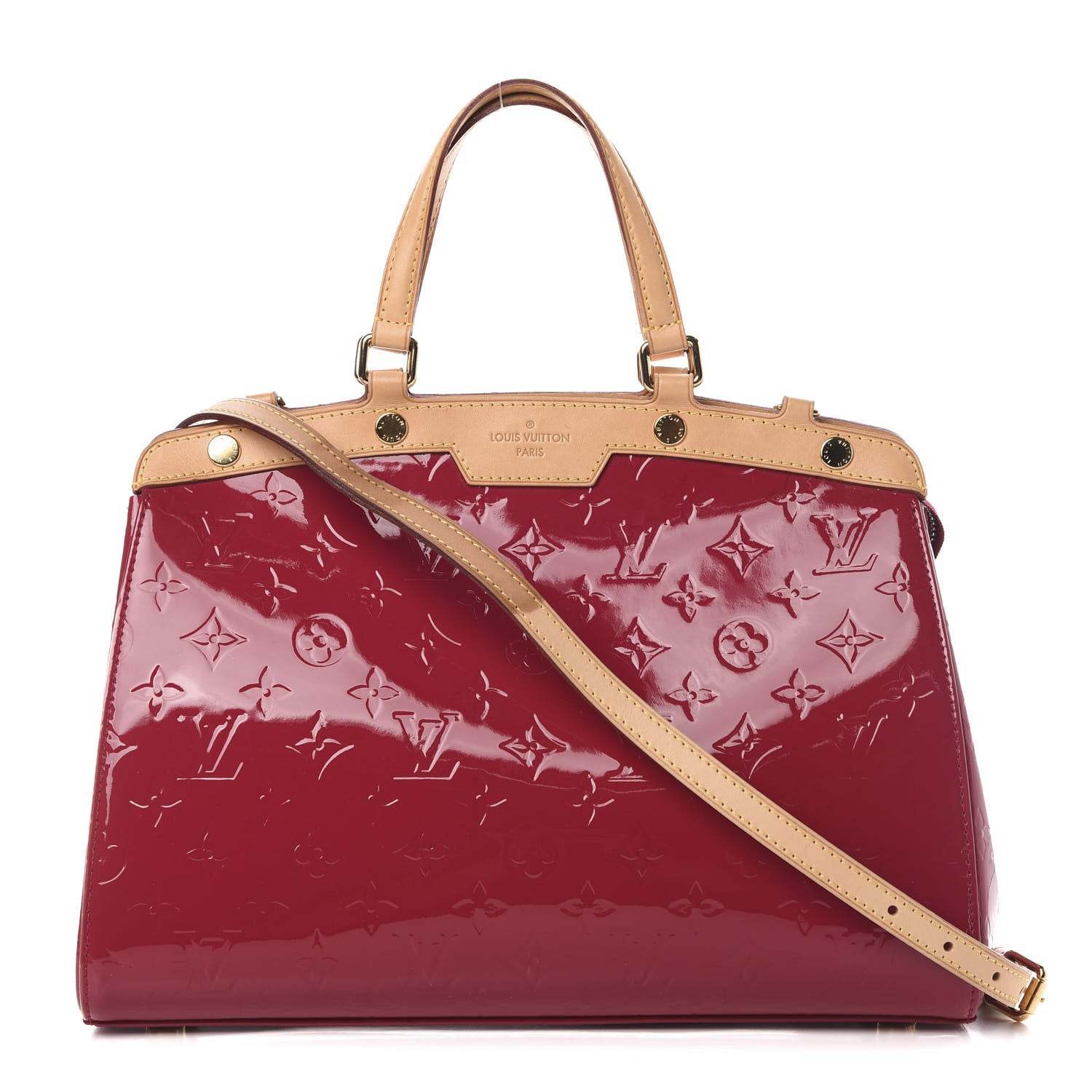 Louis Vuitton Vernis Brea MM Rose Indien 1 of 14