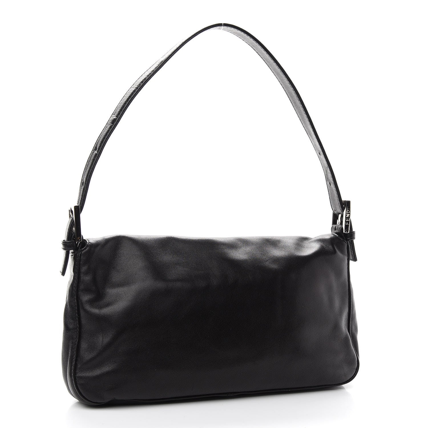 Fendi Lambskin Baguette Black 3 of 8