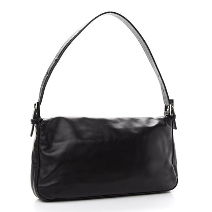 Fendi Lambskin Baguette Black 3 of 8