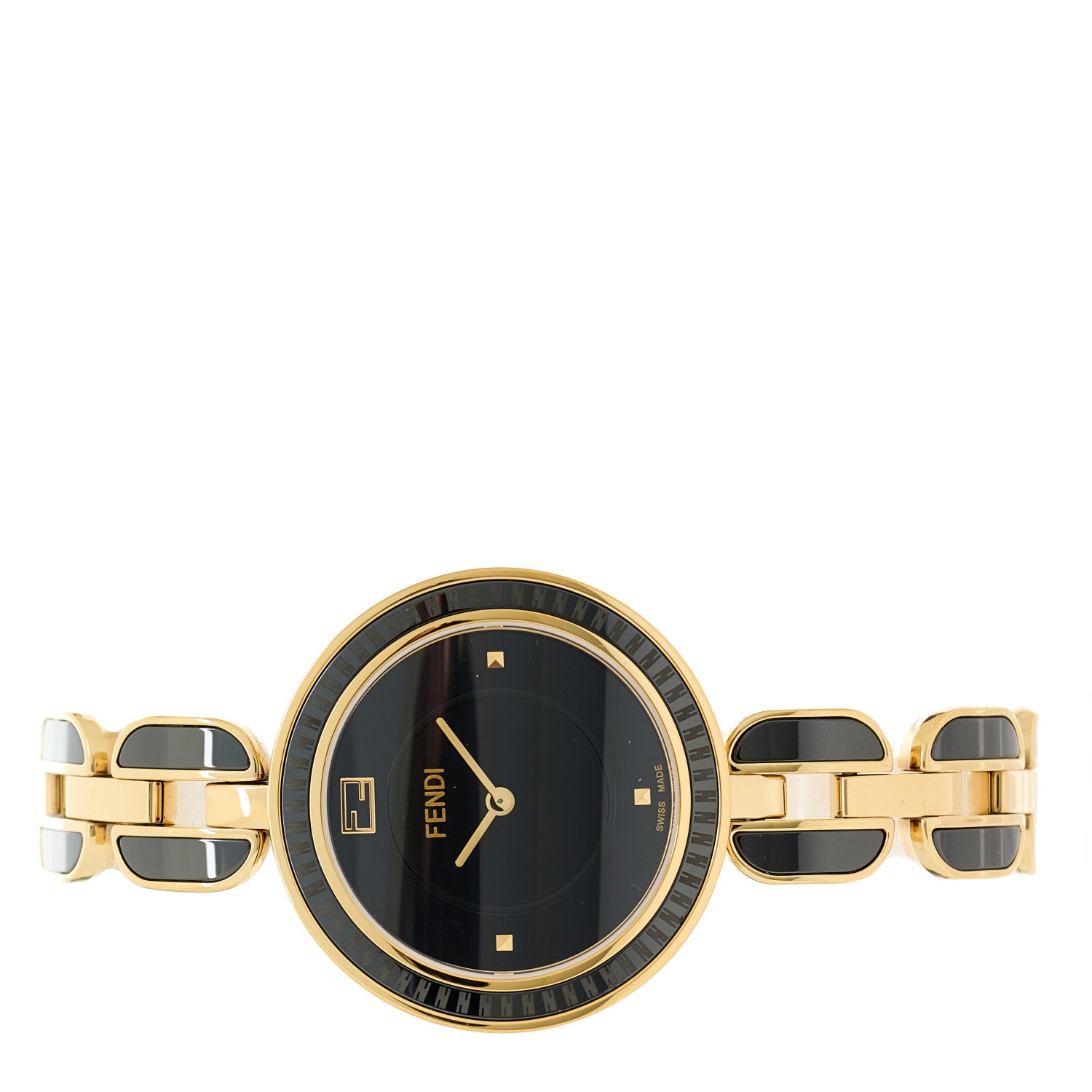 Fendi Stainless Steel 36mm My Way Quartz Watch Black 2 of 4