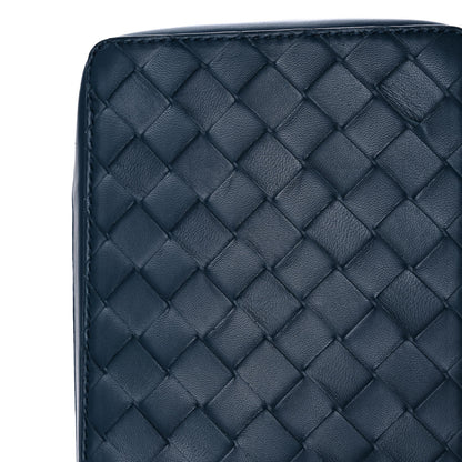Bottega Veneta Nappa Intrecciato Crossbody Bag Navy 9 of 9