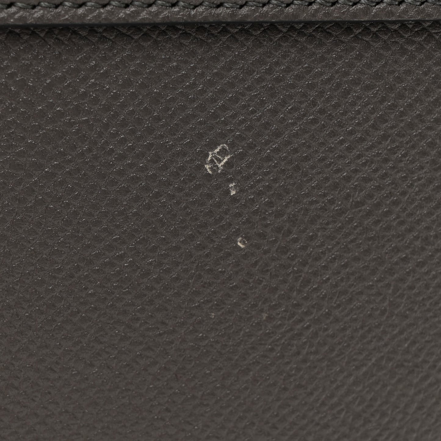 Grained Calfskin Mini Belt Bag Grey