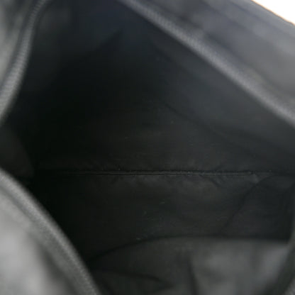 Prada Tessuto Nylon Flat Messenger Bag Black 5 of 10