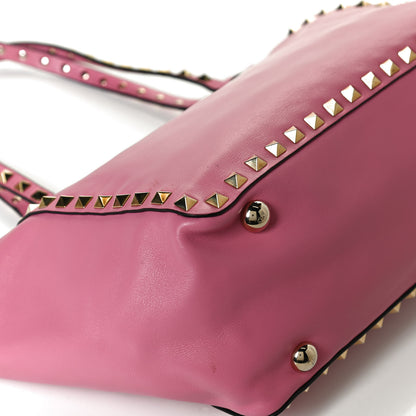 Valentino Garavani Vitello Small Rockstud Tote Ninphea 11 of 12