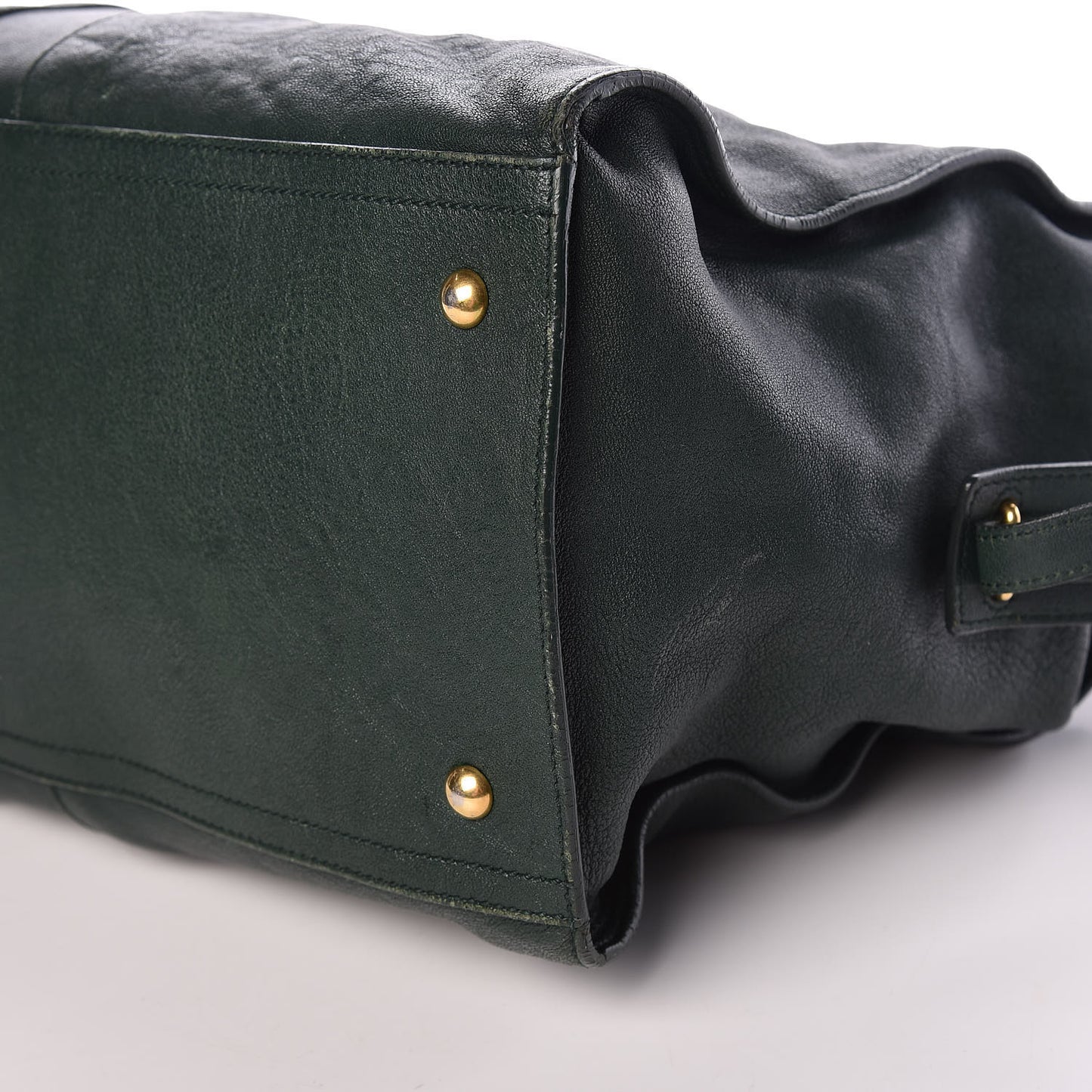 Sheepskin Large Cabas ChYc Dark Green