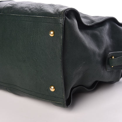 Saint Laurent Sheepskin Large Cabas ChYc Dark Green 18 of 19