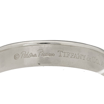 Tiffany Sterling Silver Paloma Picasso Narrow Groove Ring 55 7.25 5 of 5
