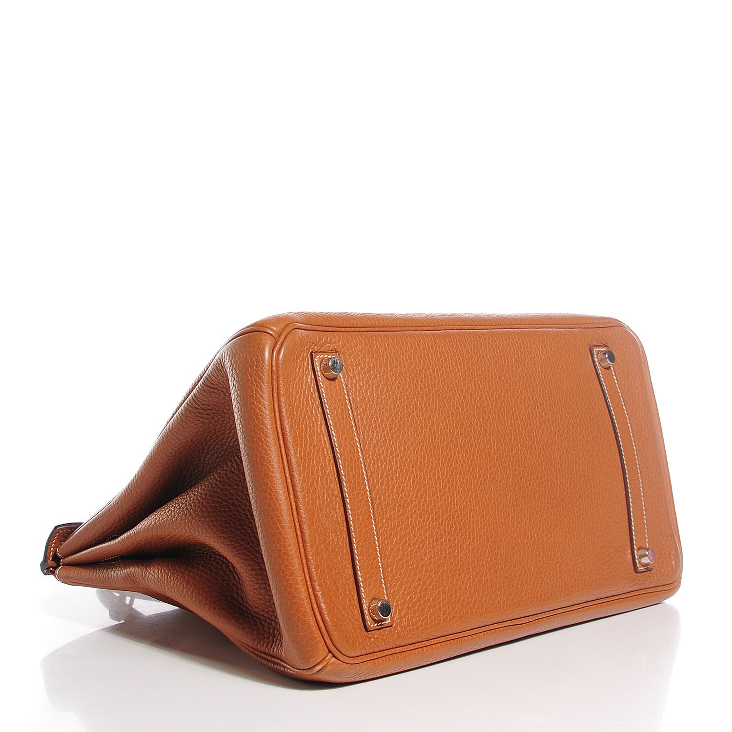 Hermes Taurillon Clemence Birkin 35 Gold 5 of 25