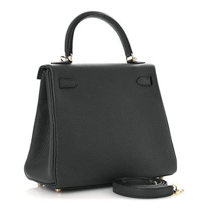 Hermes Togo Kelly Retourne 25 Gris Misty 3 of 13