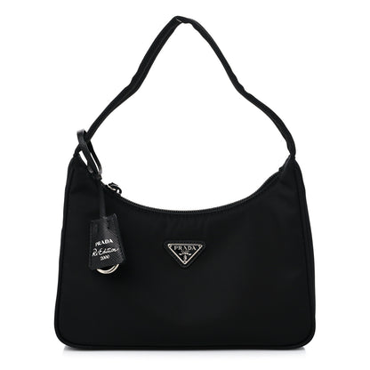 Prada Tessuto Nylon Mini Re-Edition 2000 Bag Black 1 of 8