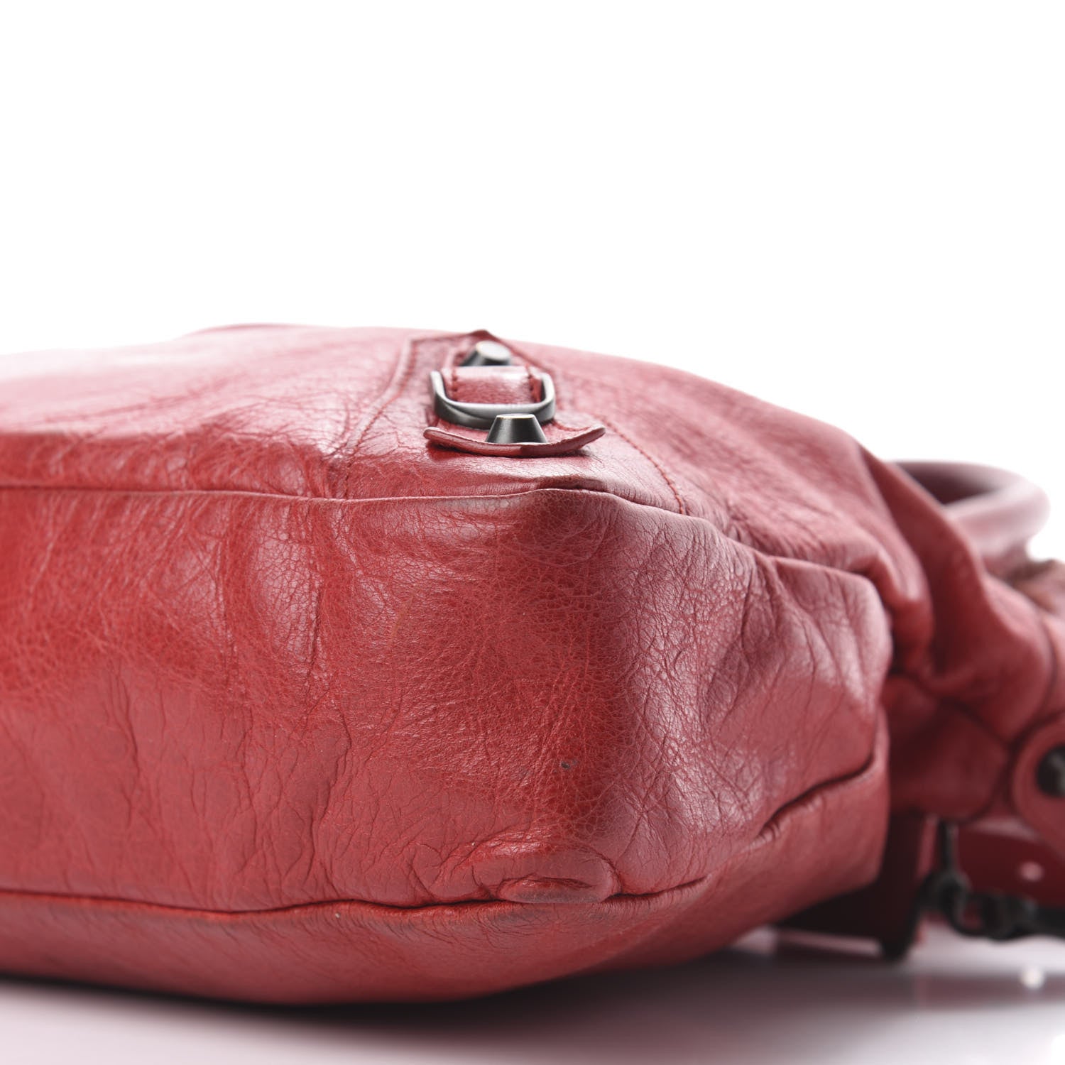 Balenciaga Agneau Classic Hardware Town Rouge Coquelicot 7 of 12