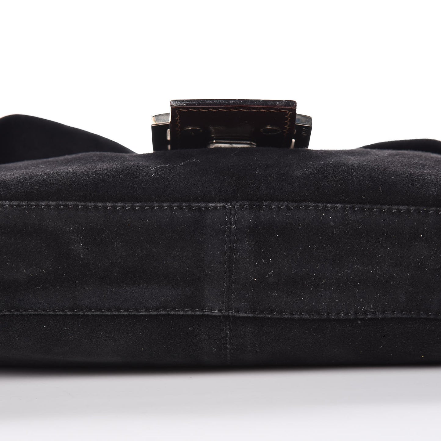 Suede Baguette Black