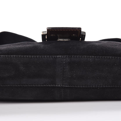 Fendi Suede Baguette Black 15 of 16