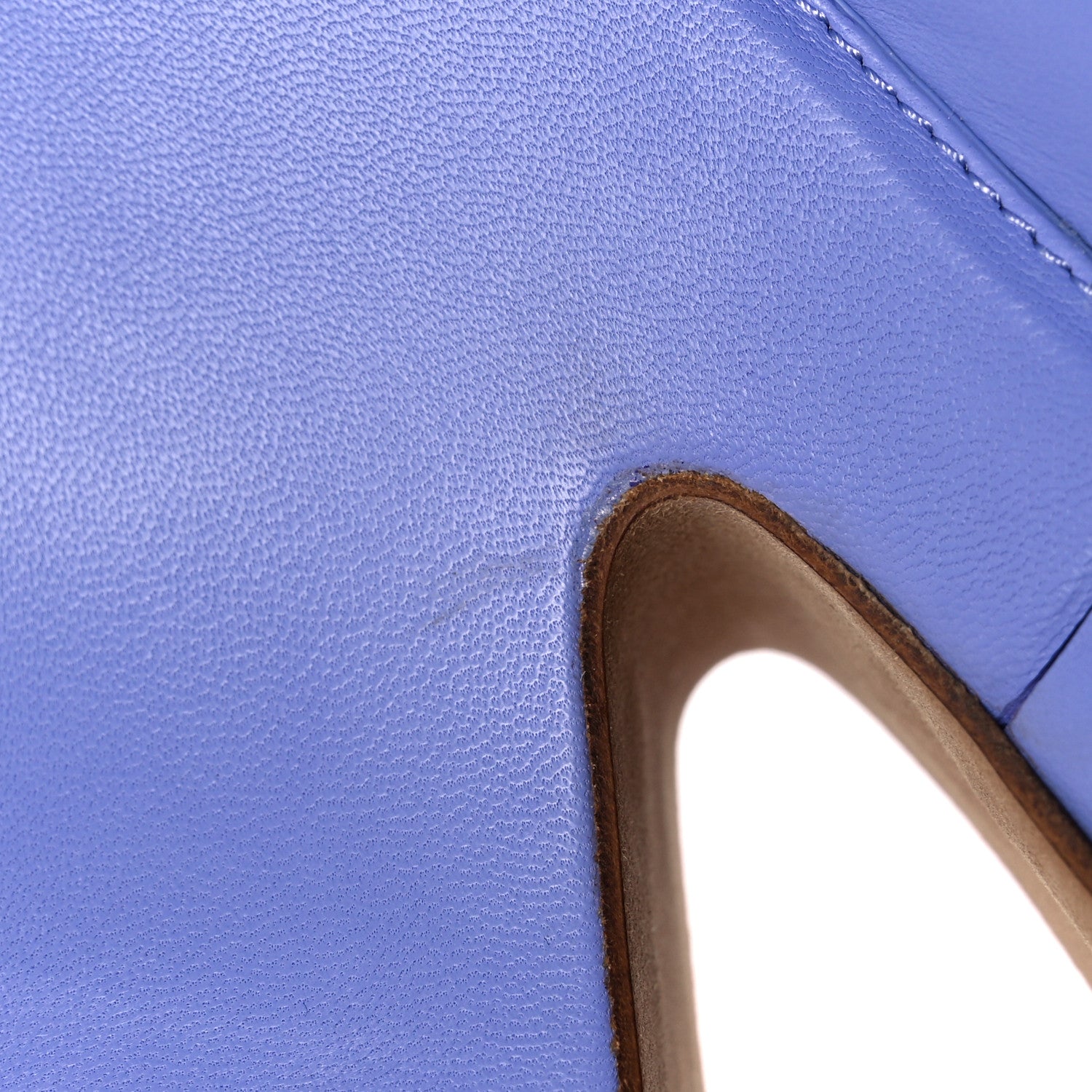 Bottega Veneta Nappa Slide Platform 115 Wedge Sandals 39.5 Periwinkle 14 of 16