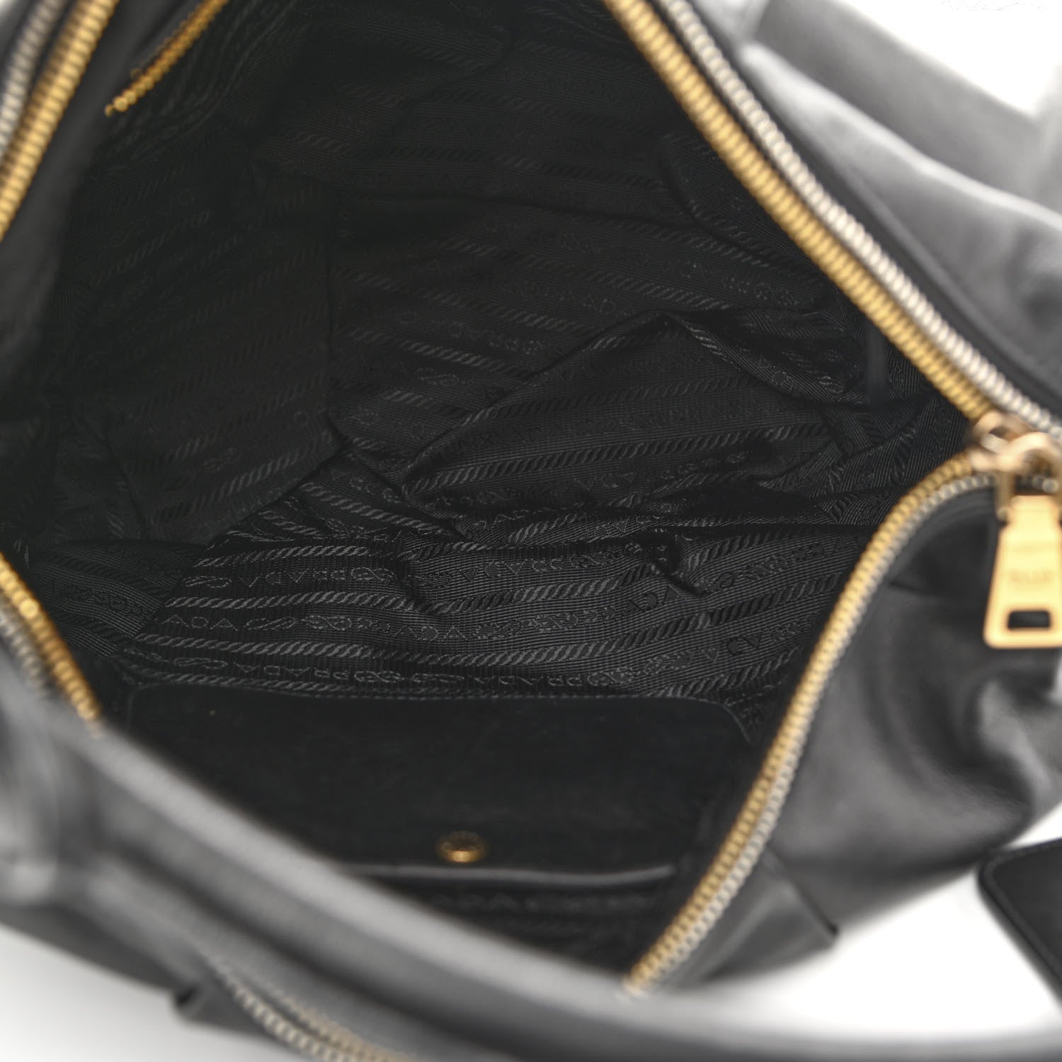 Prada Vitello Daino Hobo Inchiostro 4 of 8