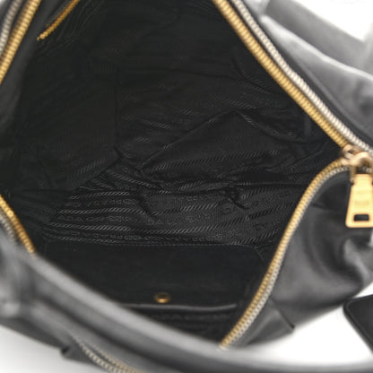 Prada Vitello Daino Hobo Inchiostro 4 of 8