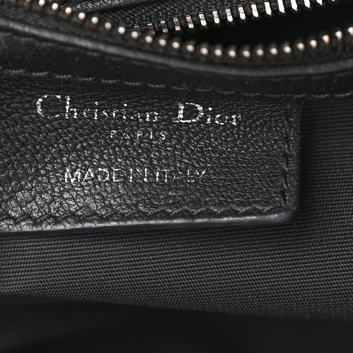Lambskin Cannage Chri Chri Tote Black
