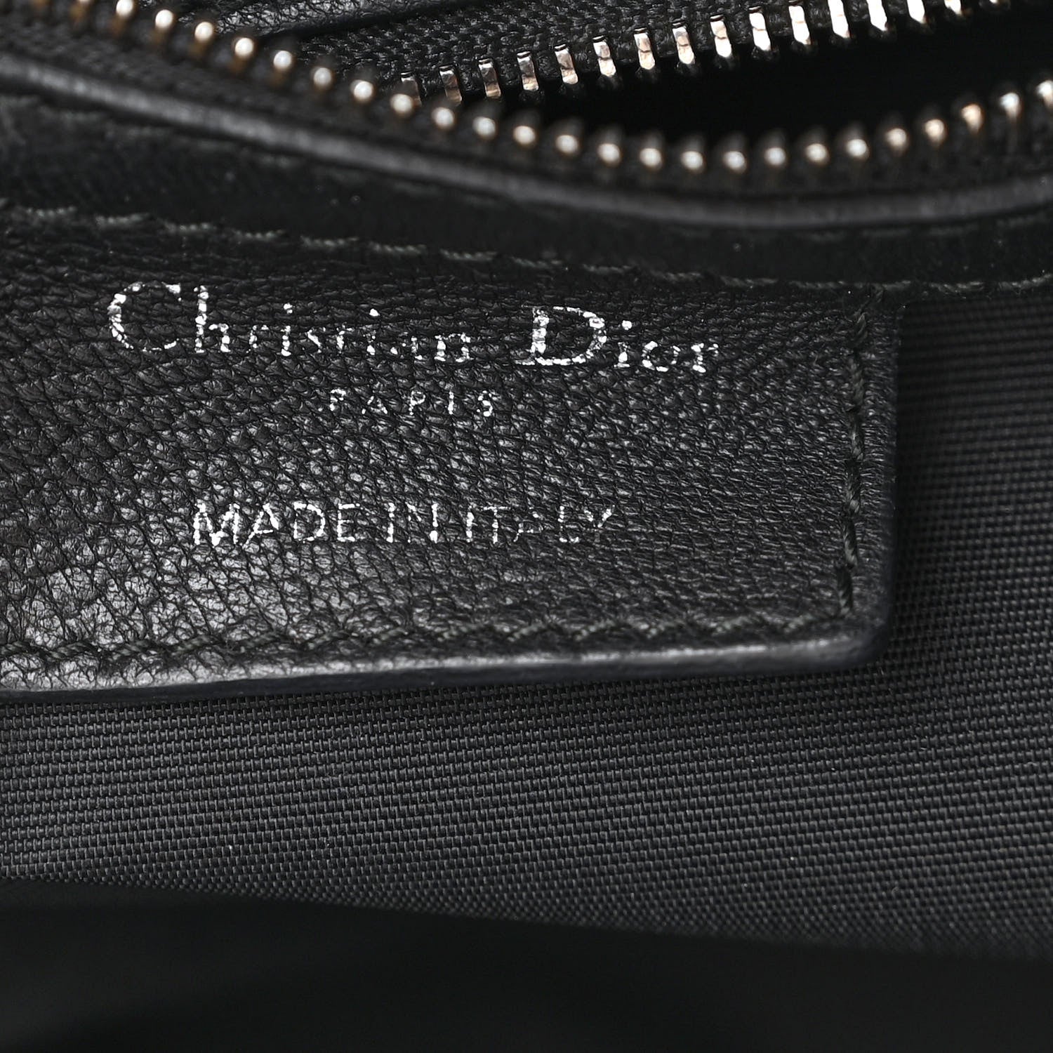 Christian Dior Lambskin Cannage Chri Chri Tote Black 6 of 12
