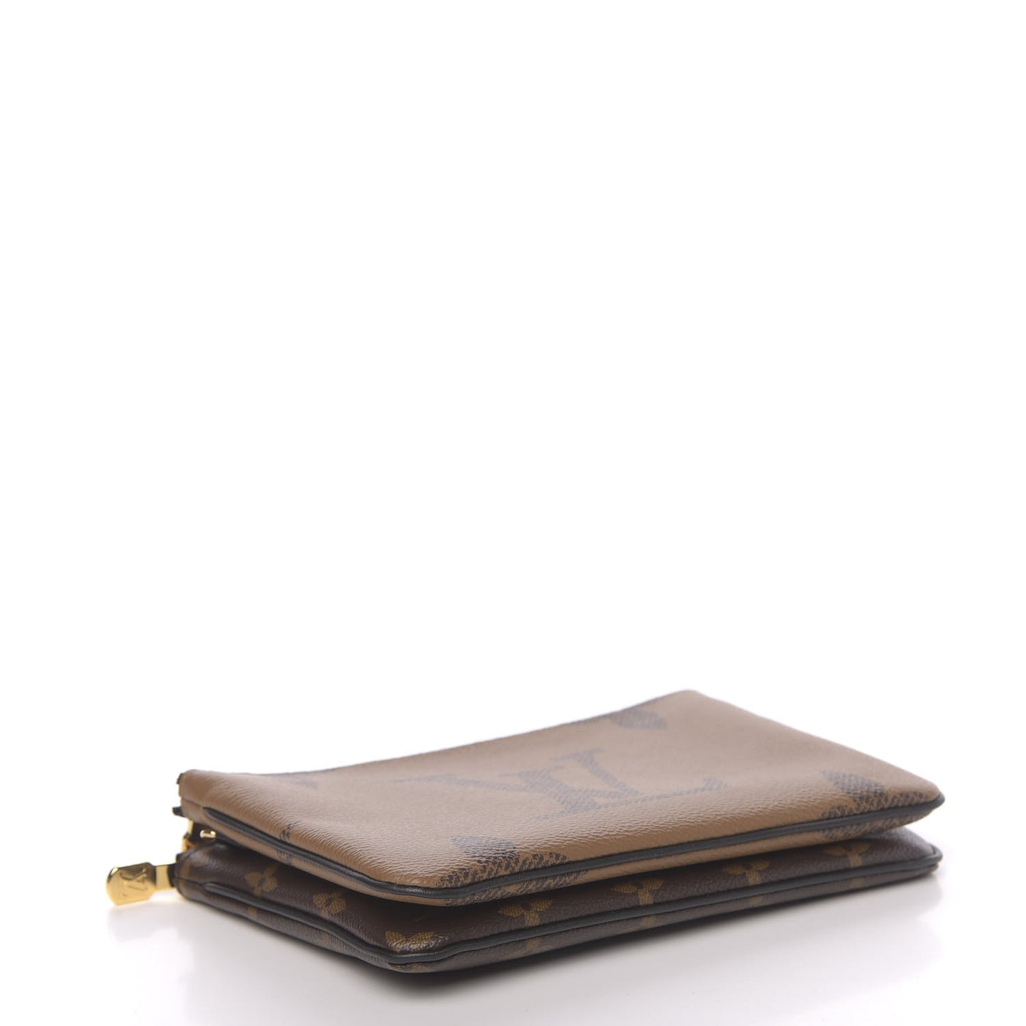 Reverse Monogram Giant Double Zip Pochette