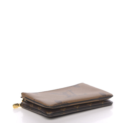 Louis Vuitton Reverse Monogram Giant Double Zip Pochette 4 of 11