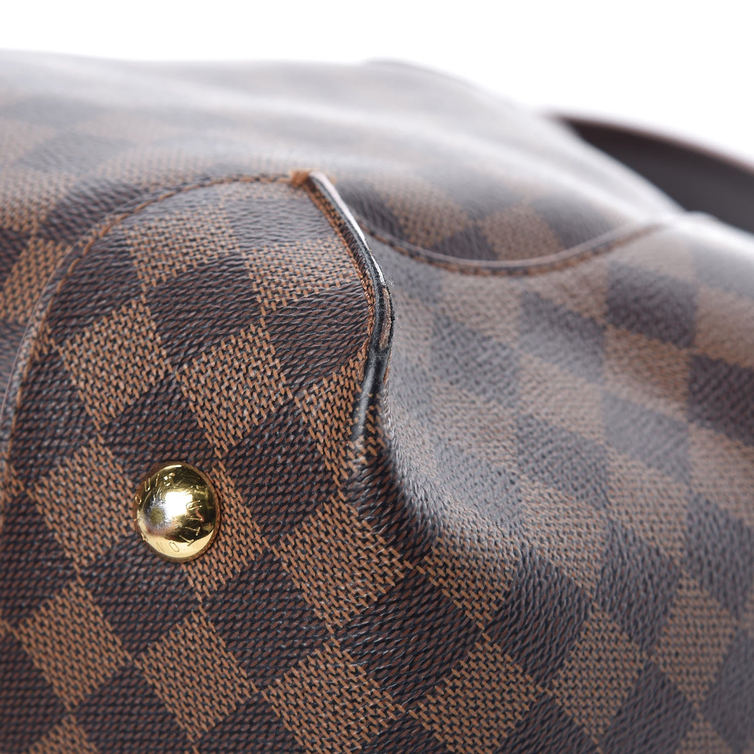 Louis Vuitton Damier Ebene Caissa Hobo Rose Ballerine 17 of 18