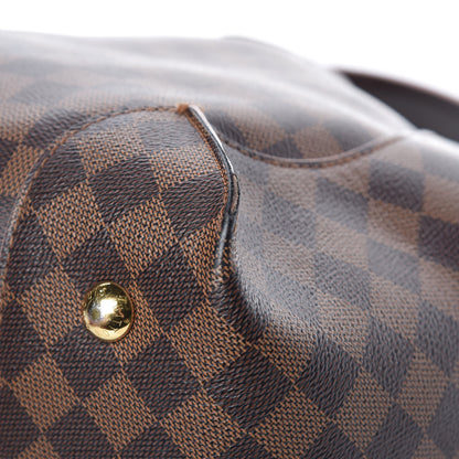 Louis Vuitton Damier Ebene Caissa Hobo Rose Ballerine 17 of 18