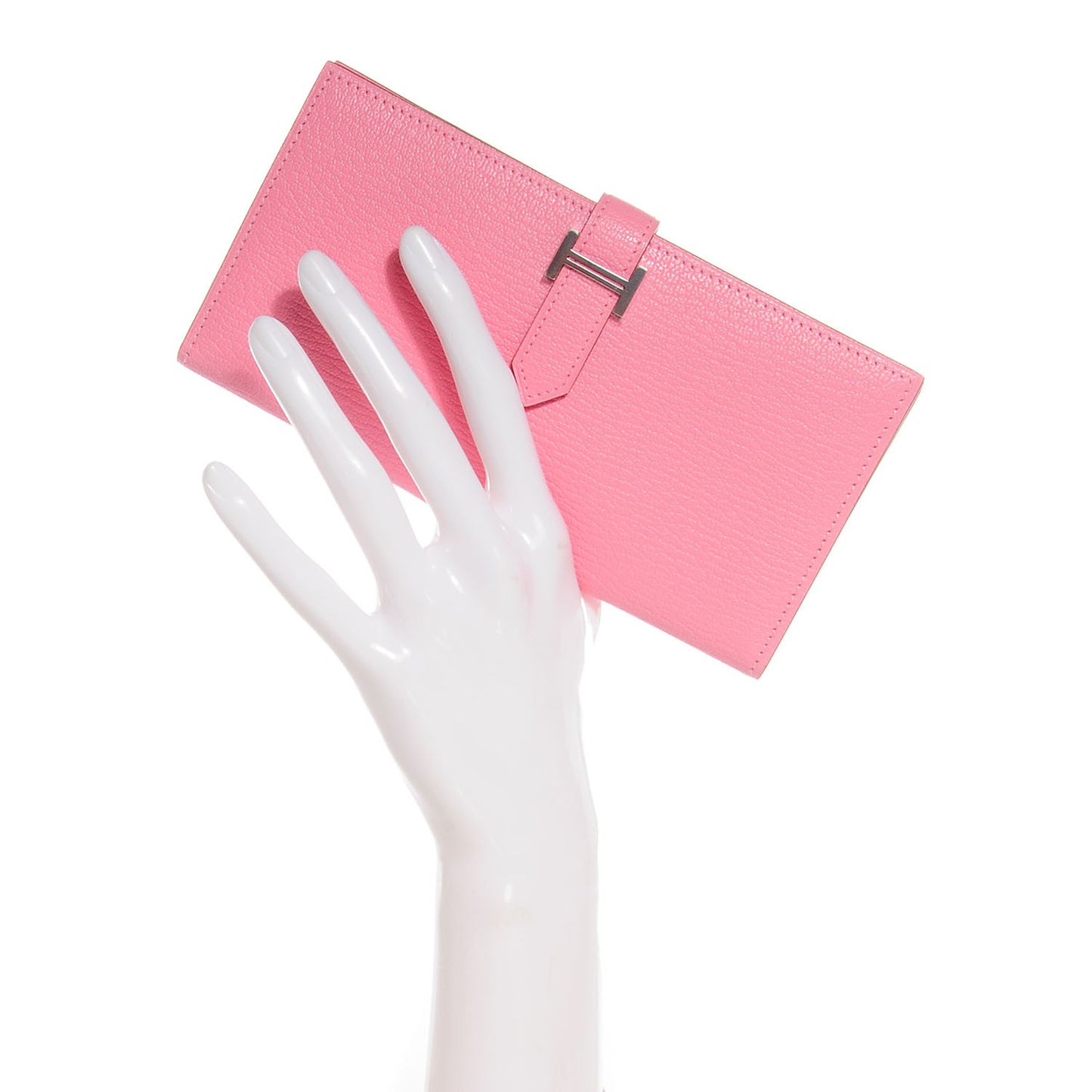 Chevre Mysore Bearn Wallet Rose Confetti