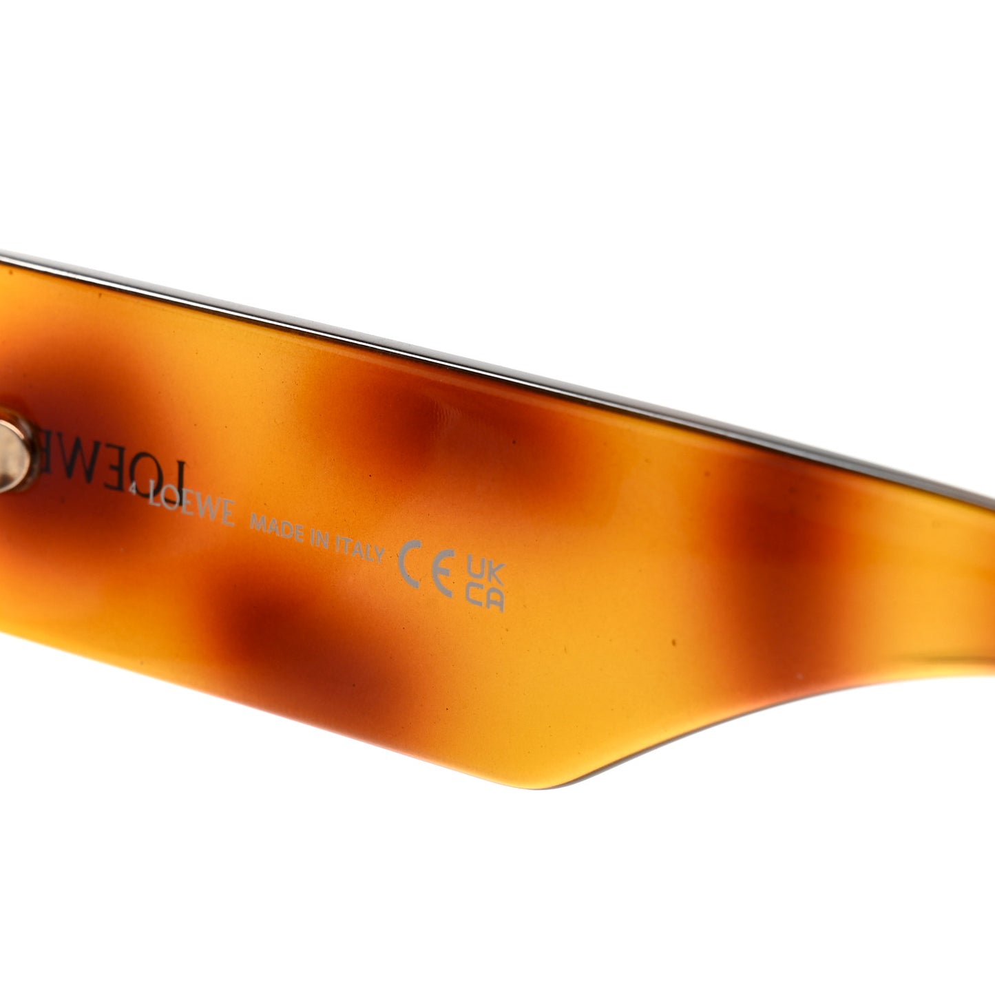 Acetate Paula's Ibiza Dive In Mask Sunglasses LW40064U Light Havana