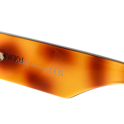 Loewe Acetate Paula's Ibiza Dive In Mask Sunglasses LW40064U Light Havana 5 of 7