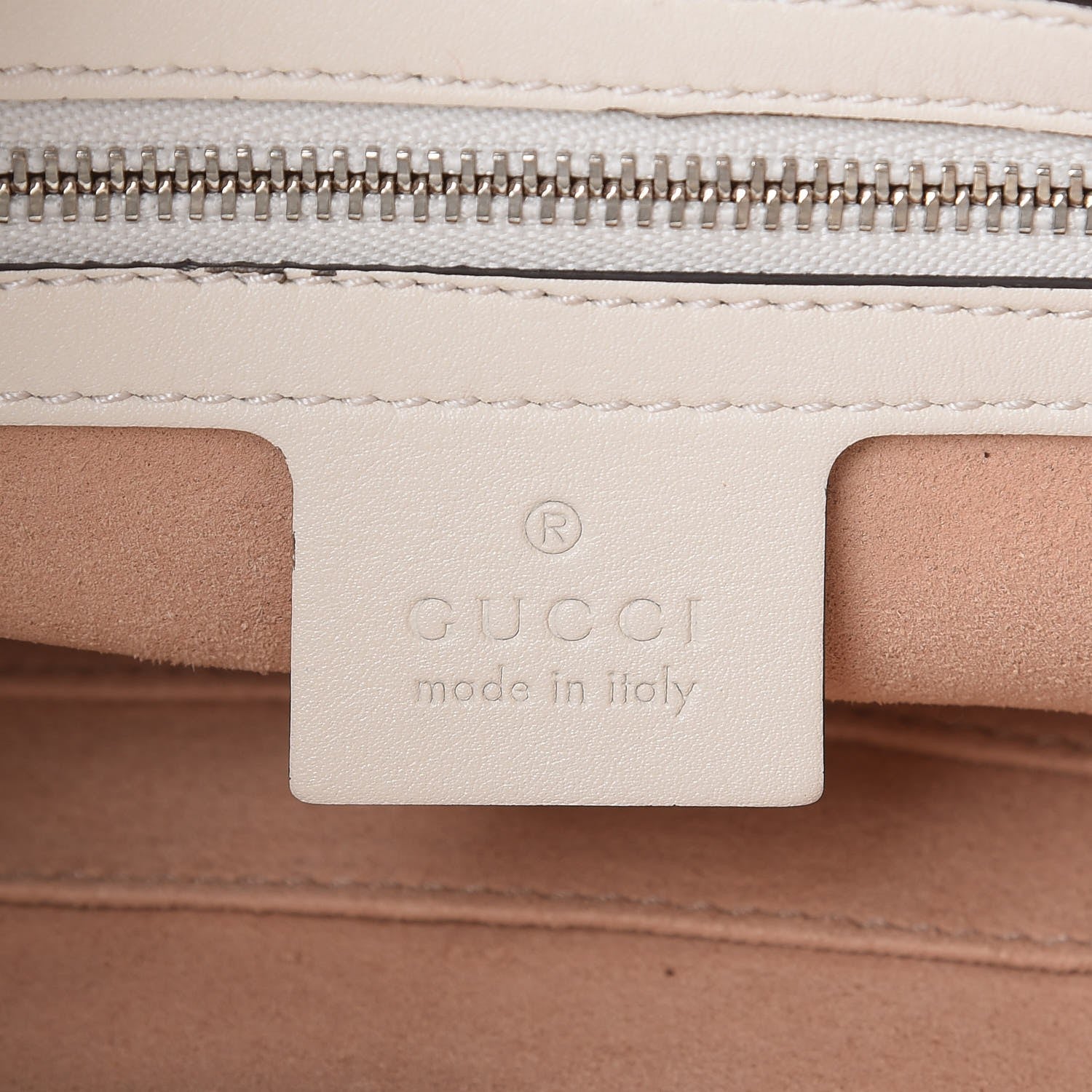 Gucci Calfskin Web Stripe Small Dionysus Hobo White 7 of 9