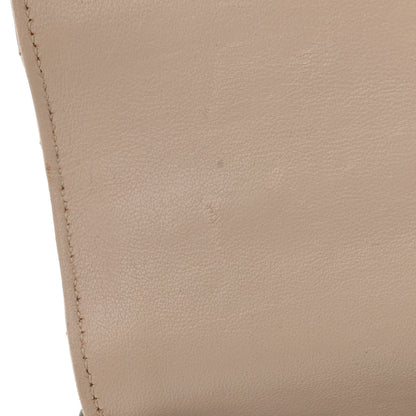 Saint Laurent Sheepskin Matelasse Chevron Monogram Medium College Bag Dark Beige 13 of 17