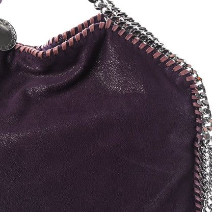 Stella McCartney Shaggy Deer Small Falabella Fold Over Tote Purple 8 of 8