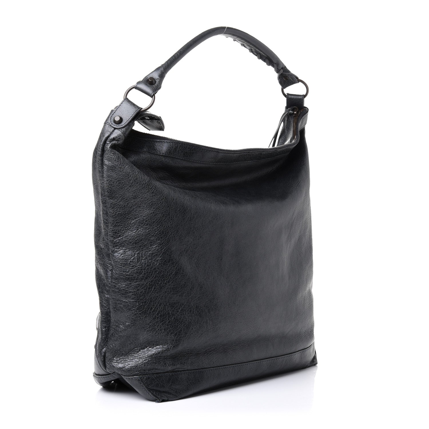 Balenciaga Agneau Classic Hardware Day Hobo Anthracite 3 of 8