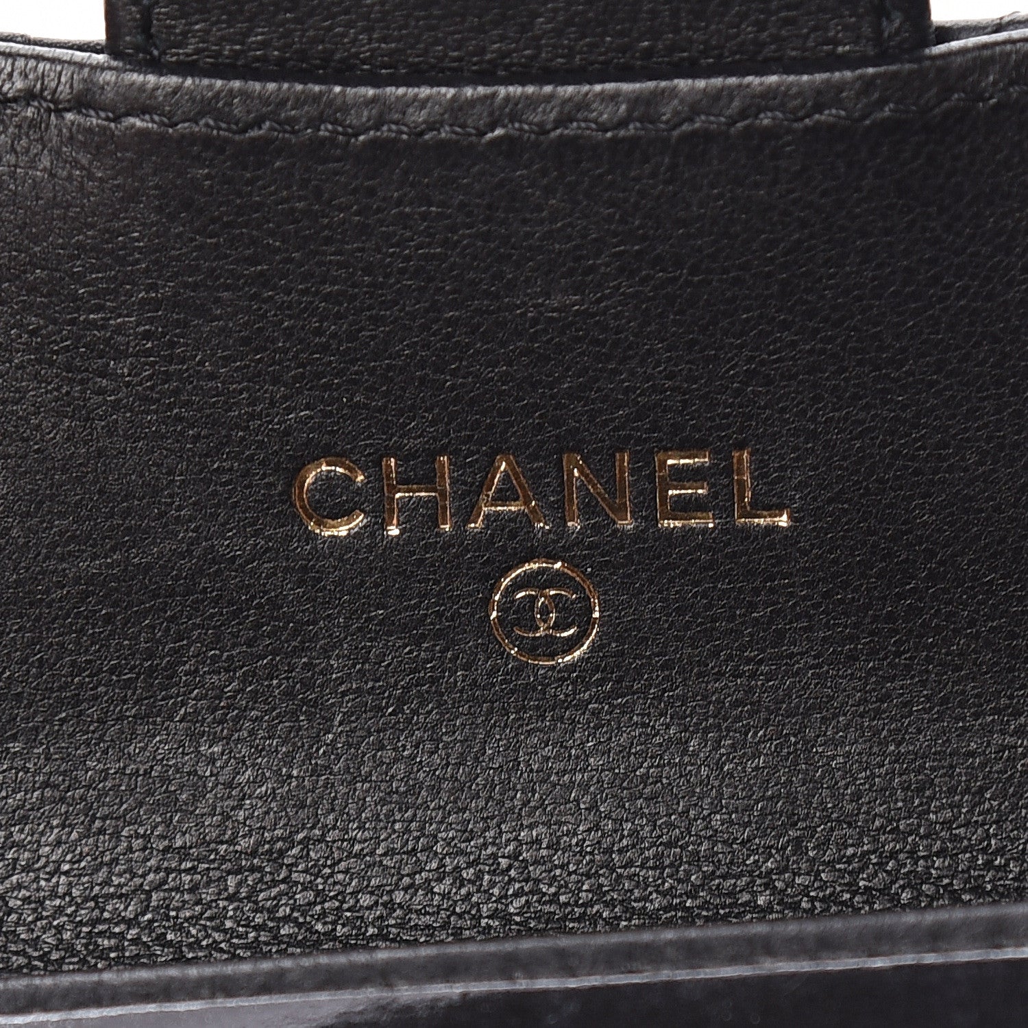 Chanel Aged Calfskin Quilted Reissue Flap Card Holder Black 6 of 8