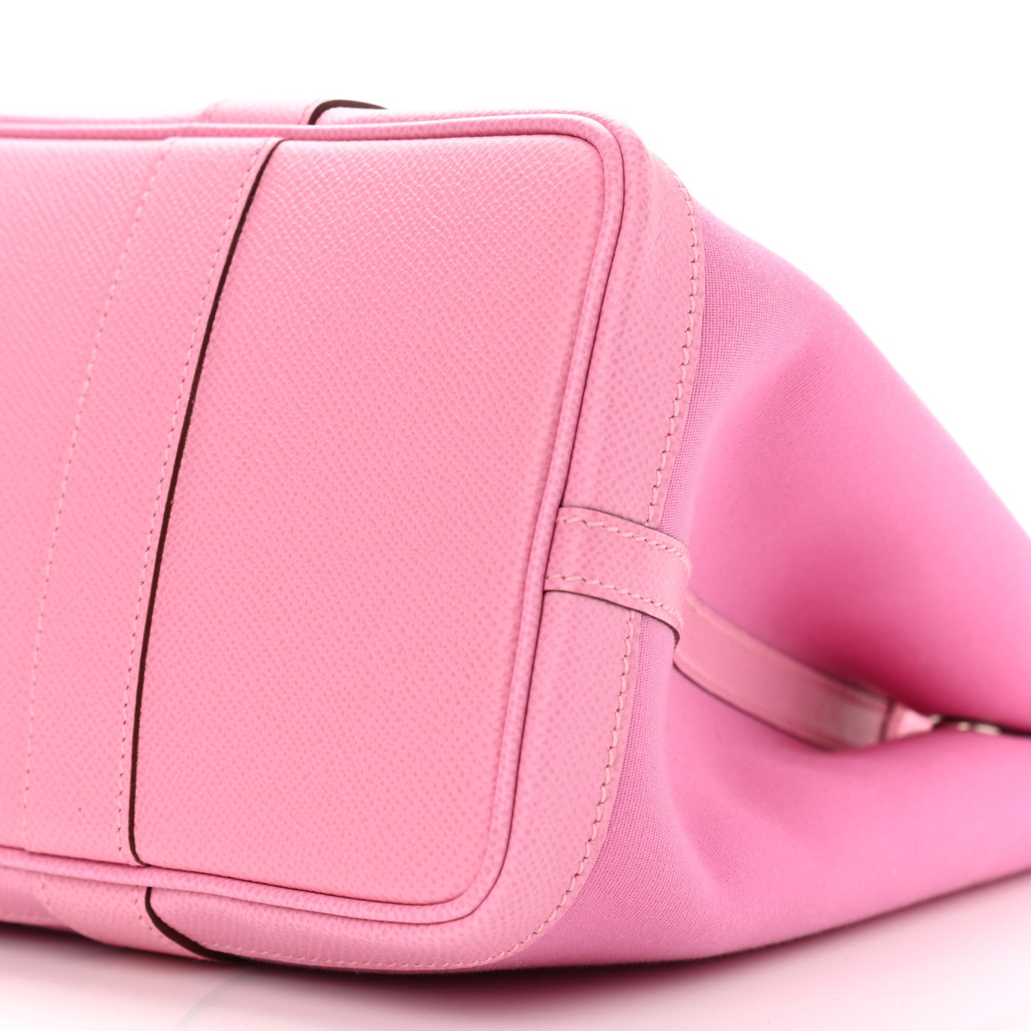 Hermes Toile Epsom Verso Garden Party 30 TPM Bubblegum Rubis 9 of 9