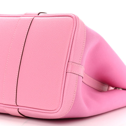 Hermes Toile Epsom Verso Garden Party 30 TPM Bubblegum Rubis 9 of 9