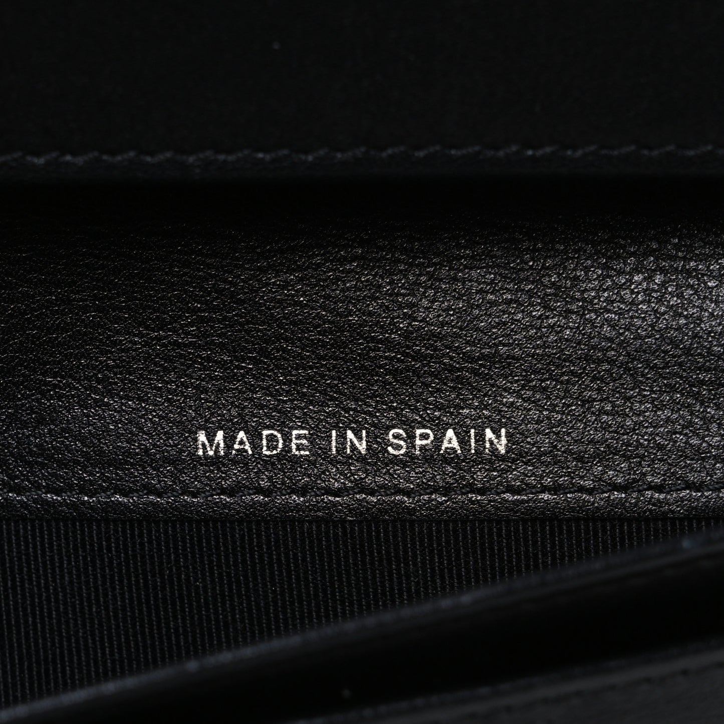 Patent Calfskin Quilted Yen Wallet So Black