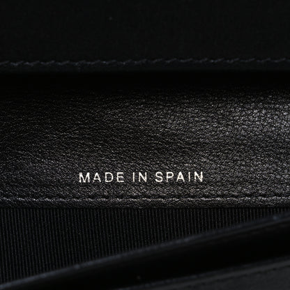 Chanel Patent Calfskin Quilted Yen Wallet So Black 7 of 8