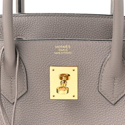 Hermes Togo BIRKIN 30 Gris Asphalte 6 of 11