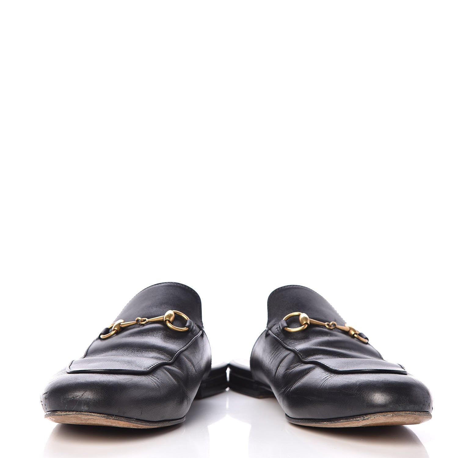 Gucci Calfskin Womens Princetown Slippers 39 Black 5 of 14