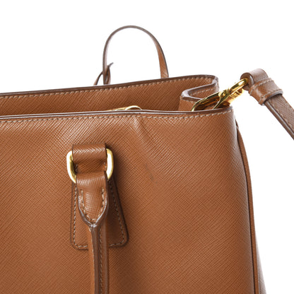Prada Saffiano Lux Medium Tote Caramel 7 of 12