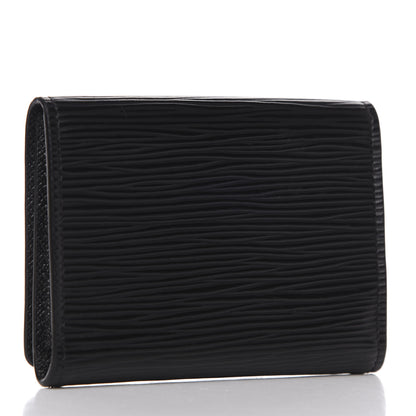 Louis Vuitton Epi Business Card Holder Black 3 of 9