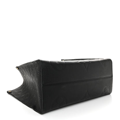 Louis Vuitton Empreinte Monogram Giant Onthego GM Black 4 of 12