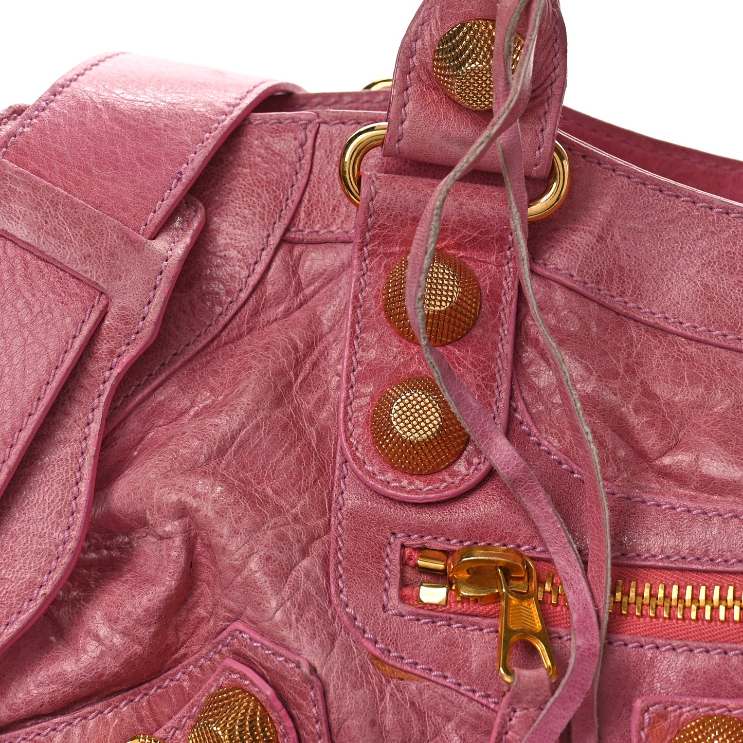 Agneau Giant 21 Silver Hardware Part Time Pivoine Bubblegum